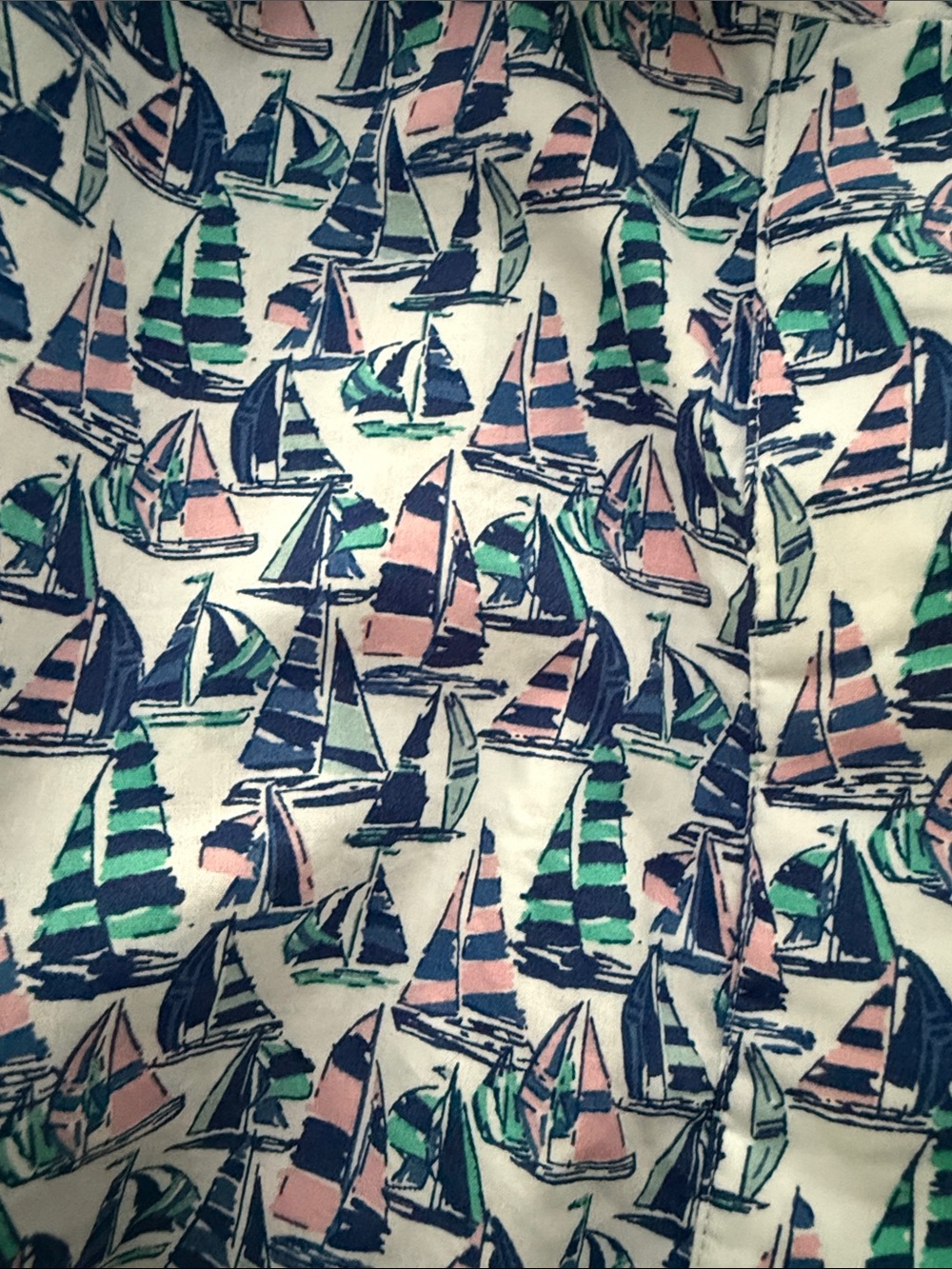 Vineyard Vines Painted Sailboats Popover Dress - Picture 10 of 11